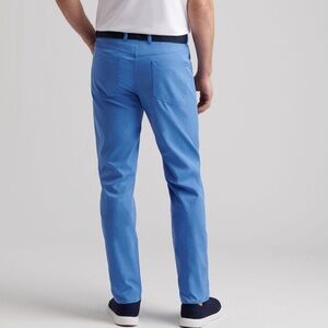 Peter Millar Mens EB Performance Pant Sailor Blue 33x32 Golf Casual Athleisure